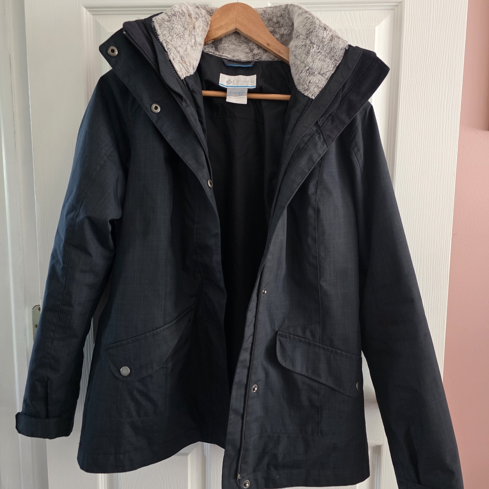 Columbia 3-in-1 Winter Coat with Faux Fur Lining